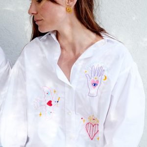 Chemise brodée Paloma