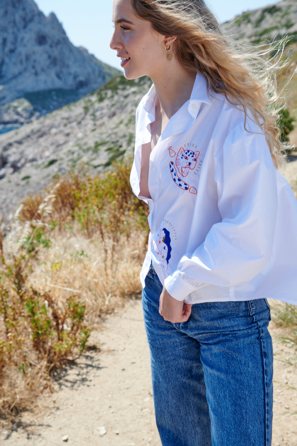 Chemise brodée Maya – Image 8