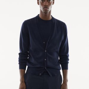 gilet merinos homme