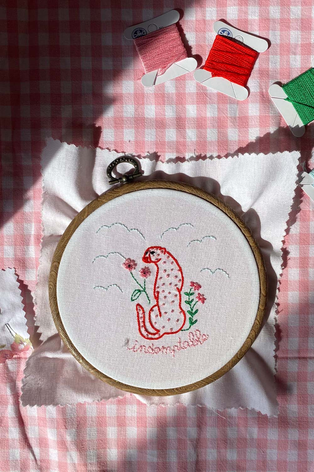 Kit de broderie “Le Léopard” – Image 3