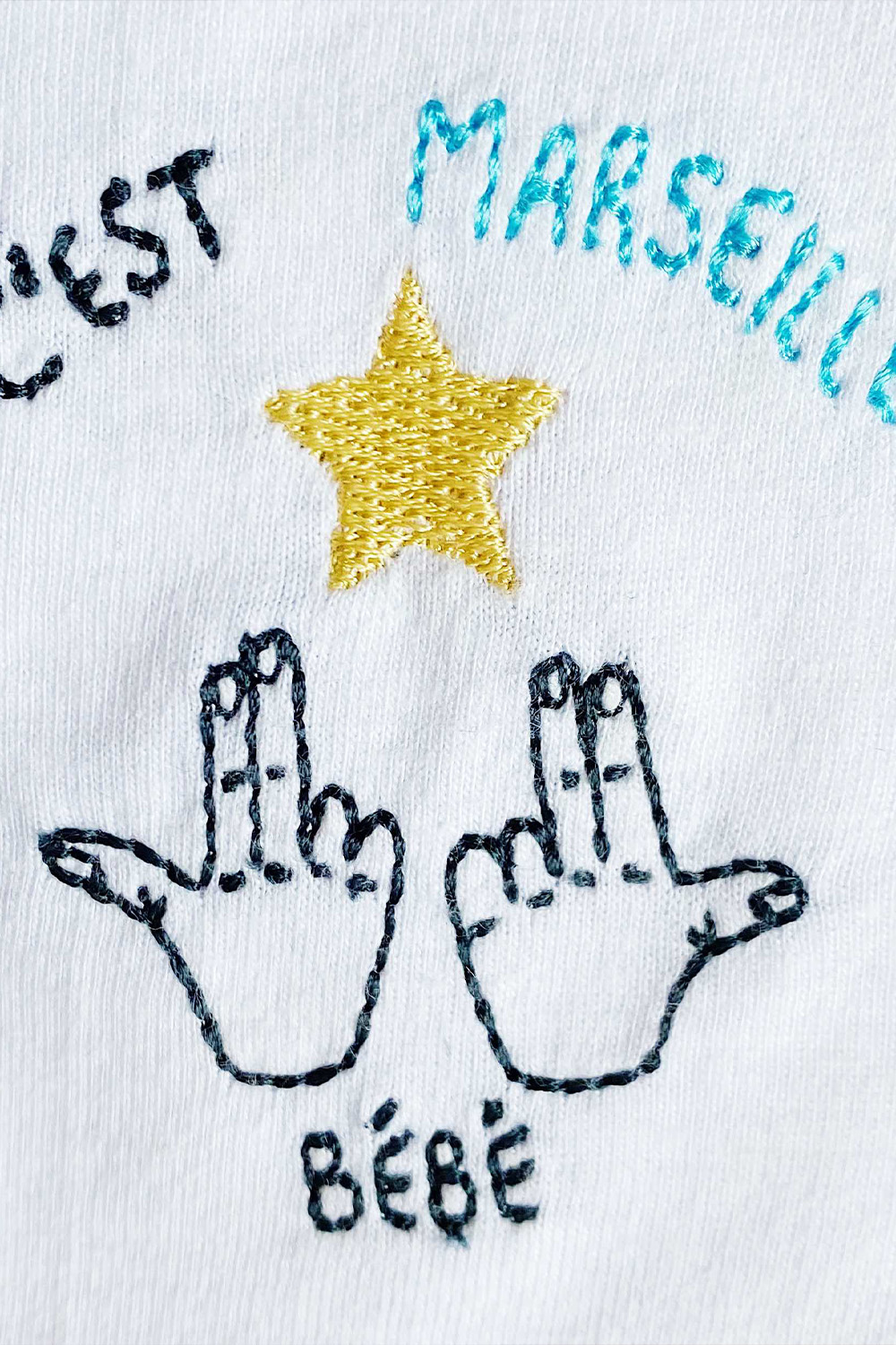 T-shirt Marseille Bébé!