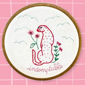 Kit de broderie “Le Léopard”